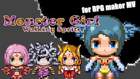 RPG Maker MV - Monster Girl Walking Sprite DLC