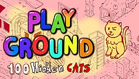 100 hidden Cats : Playground