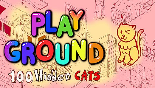 100 hidden Cats : Playground