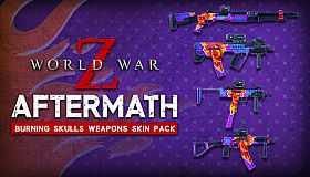 World War Z: Burning Skulls Weapons Skin Pack