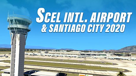 X-Plane 11 - Add-on: Aerosoft - SCEL Intl. Airport & Santiago City 2020 DLC