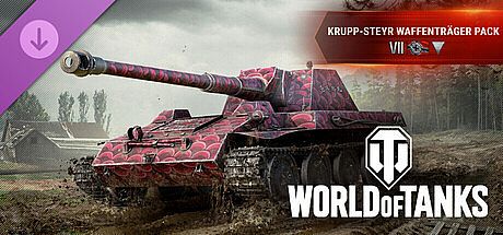World of Tanks — Krupp-Steyr Waffenträger Pack (VII German Tank Destroyer)