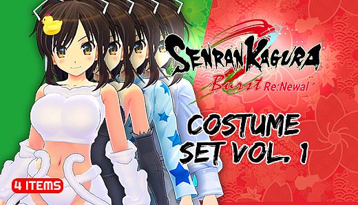 SENRAN KAGURA Burst Re:Newal - Costume Set Vol. 1