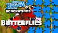 Super Jigsaw Puzzle: Generations - Butterflies