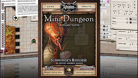 Fantasy Grounds - Mini-Dungeon #004: Summoner's Remorse (PFRPG) DLC