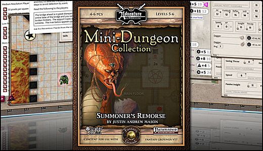 Fantasy Grounds - Mini-Dungeon #004: Summoner's Remorse (PFRPG)