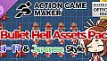ACTION GAME MAKER - Bullet Hell Assets Pack: Sci-Fi & Japanese Style