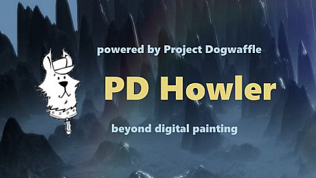 PD Howler 9.6 Digital Painter and Visual FX box Game