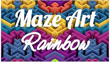 Maze Art: Rainbow Game