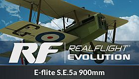 RealFlight Evolution – E-flite S.E.5a 900mm