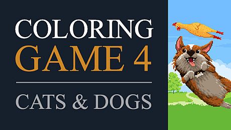 Coloring Game 4 – Cats & Dogs DLC