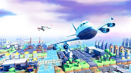 Cube Airport Game