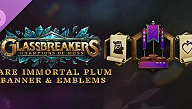 Glassbreakers - Rare Immortal Plum Banner & Emblems