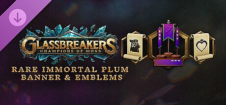 Glassbreakers - Rare Immortal Plum Banner & Emblems