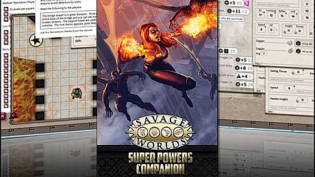 Fantasy Grounds - Super Powers Companion: 2nd Edition (Savage Worlds) DLC