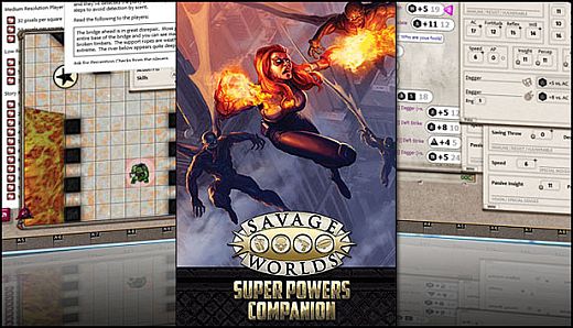Fantasy Grounds - Super Powers Companion: 2nd Edition (Savage Worlds)
