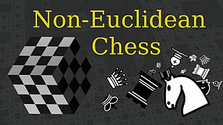 Non-Euclidean Chess Game