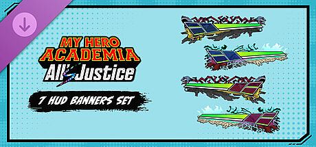 MY HERO ACADEMIA: All's Justice - 7 HUD Banners Set