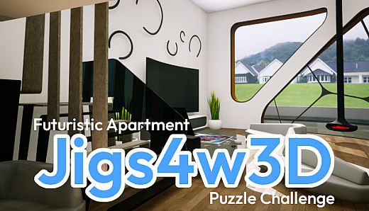Jigs4w3D - Futuristic Apartment Environment DLC