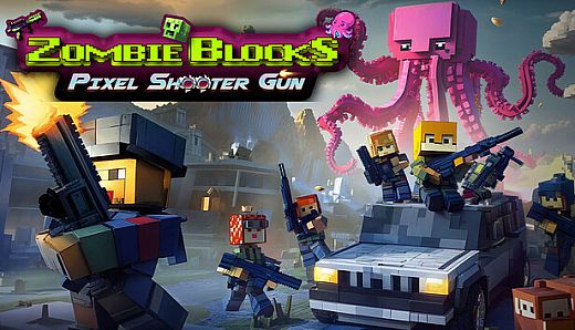 Zombie Blocks: Pixel Shooter Gun