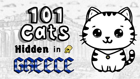 101 Cats Hidden in Greece Game