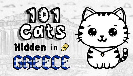 101 Cats Hidden in Greece