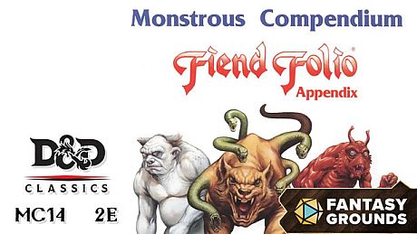 Fantasy Grounds - D&D Classics - MC14 Monstrous Compendium Fiend Folio Appendix (2E) DLC