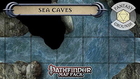 Fantasy Grounds - Pathfinder RPG - Map Pack - Sea Caves DLC
