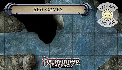 Fantasy Grounds - Pathfinder RPG - Map Pack - Sea Caves