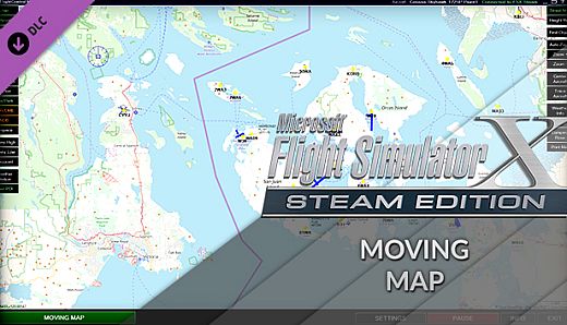 FSX Steam Edition: Moving Map Add-On