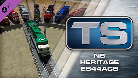 Train Simulator: Norfolk Southern Heritage ES44ACs Loco Add-On DLC