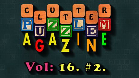 Clutter Puzzle Magazine Vol. 16 No. 2 Collector's Edition Game