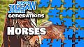 Super Jigsaw Puzzle: Generations - Horses Puzzles