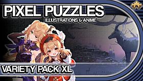 Pixel Puzzles Illustrations & Anime - Jigsaw Pack: Variety Pack XL