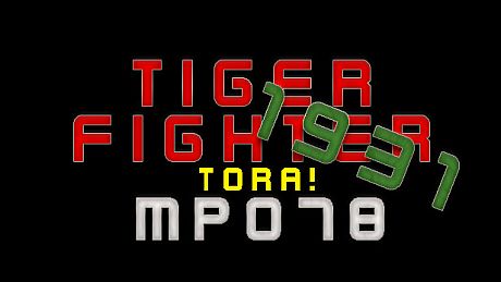 Tiger Fighter 1931 Tora! MP078 DLC