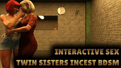 Interactive Sex - Twin Sisters Incest BDSM Game