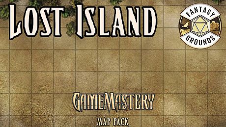 Fantasy Grounds - Pathfinder RPG - GameMastery Map Pack: Lost Island DLC