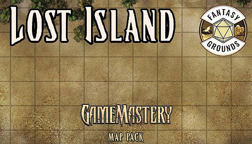 Fantasy Grounds - Pathfinder RPG - GameMastery Map Pack: Lost Island