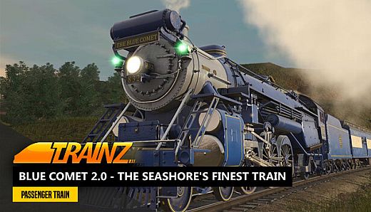 Trainz Plus DLC - Blue Comet 2.0 - The Seashore's Finest Train