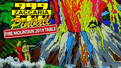 Zaccaria Pinball - Fire Mountain 2019 Table DLC