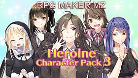 RPG Maker MZ - Heroine Character Pack 3