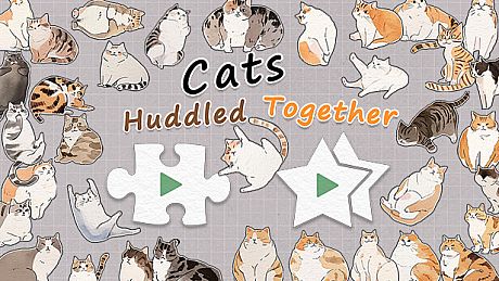 Cats Huddled Together 挤在一起的猫猫们 Game