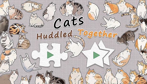 Buy Cats Huddled Together 挤在一起的猫猫们