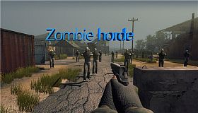 Zombie horde