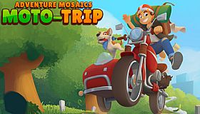 Adventure Mosaics. Moto-Trip