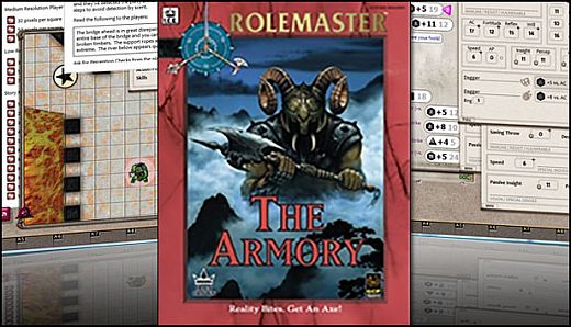 Fantasy Grounds - Rolemaster Classic: The Armoury