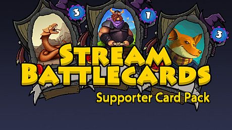 Stream Battlecards – Supporter Card Pack DLC