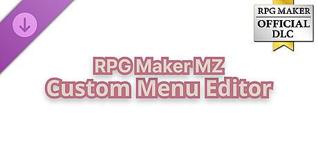 RPG Maker MZ - Custom Menu Editor DLC