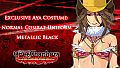 OneeChanbara ORIGIN - Exclusive Aya Costume: Normal Combat Uniform Metallic Black