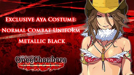 OneeChanbara ORIGIN - Exclusive Aya Costume: Normal Combat Uniform Metallic Black DLC